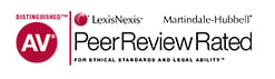 Distinguished | Av | LexisNexis | Martindale-Hubbell | Peer Review Rated For Ethical Standards And Legal Ability